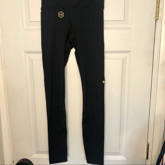 UNDER Armour Black High Waisted Celliant Leggings extra small - Picture 2 of 5